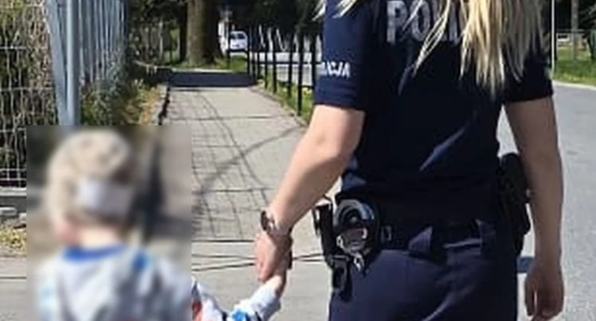 Czteroletni chłopiec błąkał się przy ruchliwej drodze. Maluch oddalił się niezauważony od przedszkolnej grupy