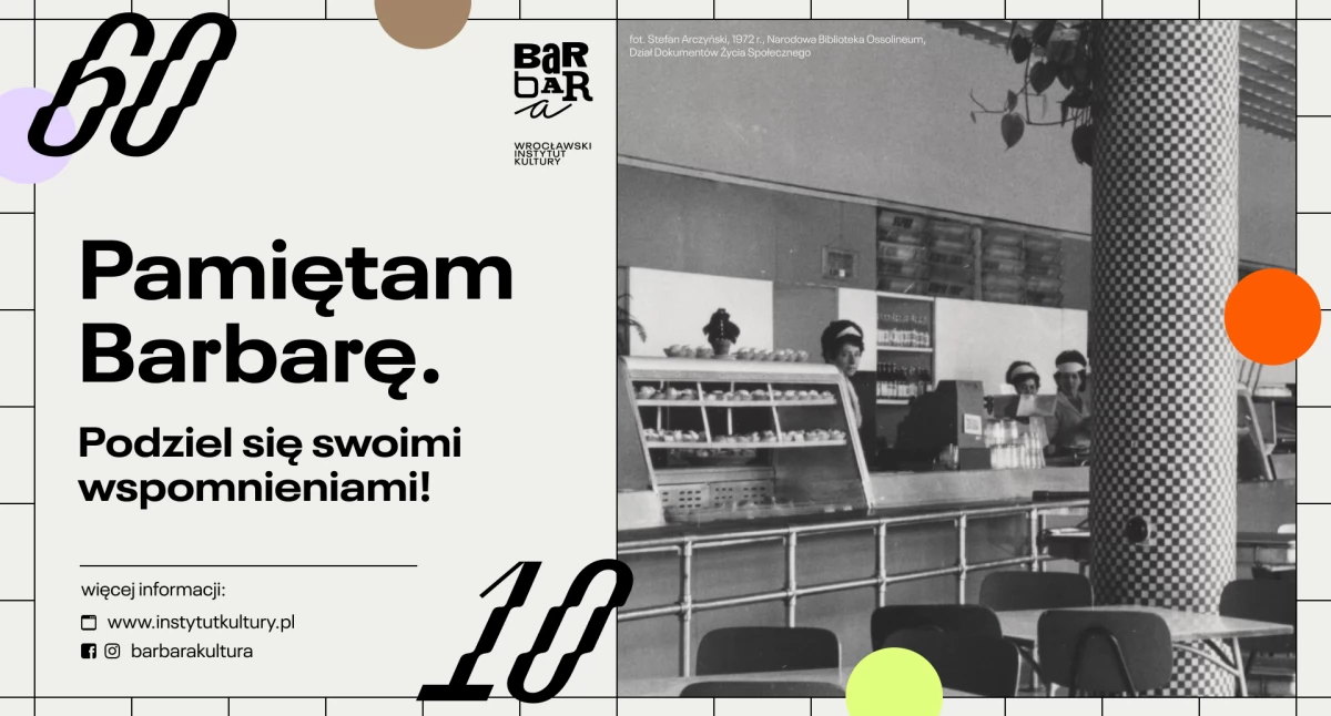 Pamiętasz Barbarę? Rusza akcja zbierania wspomnień o kultowej wrocławskiej przestrzeni, a do menu powraca legendarny krem sułtański