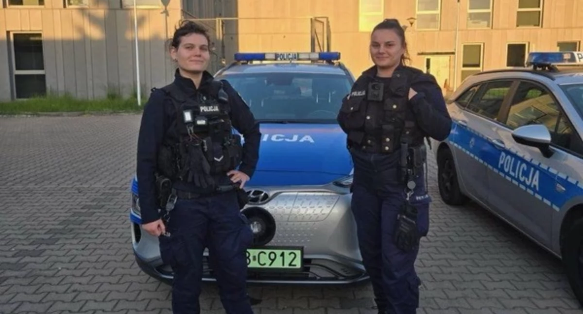 Chwile grozy na Krzykach. Policjantki uratowały kobietę w kryzysie emocjonalnym