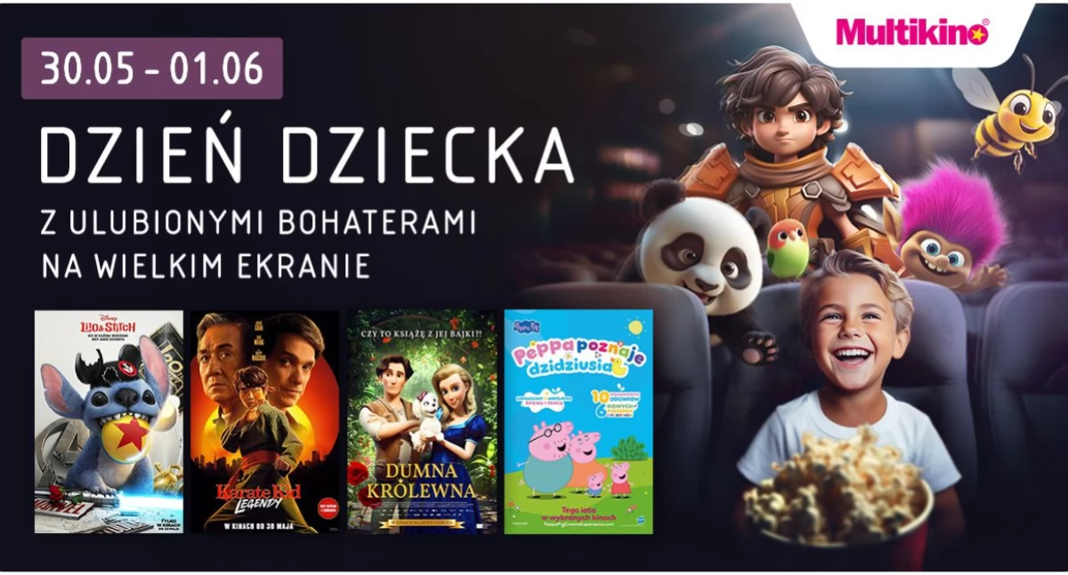 W weekend Dnia Dziecka ulubieni bohaterowie czekają w Multikinie