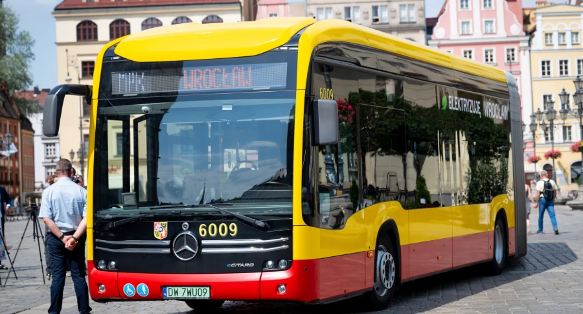 21 nowych autobusów elektrycznych Mercedes-Benz eCitaro dla MPK Wrocław