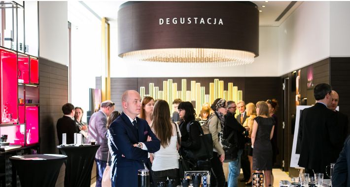 Huczne otwarcie butiku Nespresso