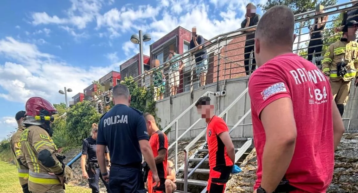 Pijany 43-latek pływał po alkoholu w Odrze. Błyskawiczna akcja WOPR
