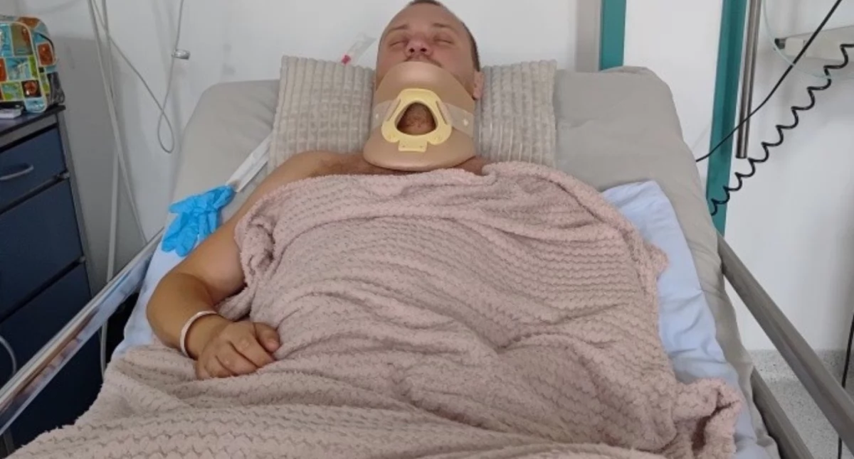 Tragiczny wypadek w parku trampolin. 27-letni akrobata Ocelot walczy o sprawność. Pomóżmy Mateuszowi stanąć na nogi