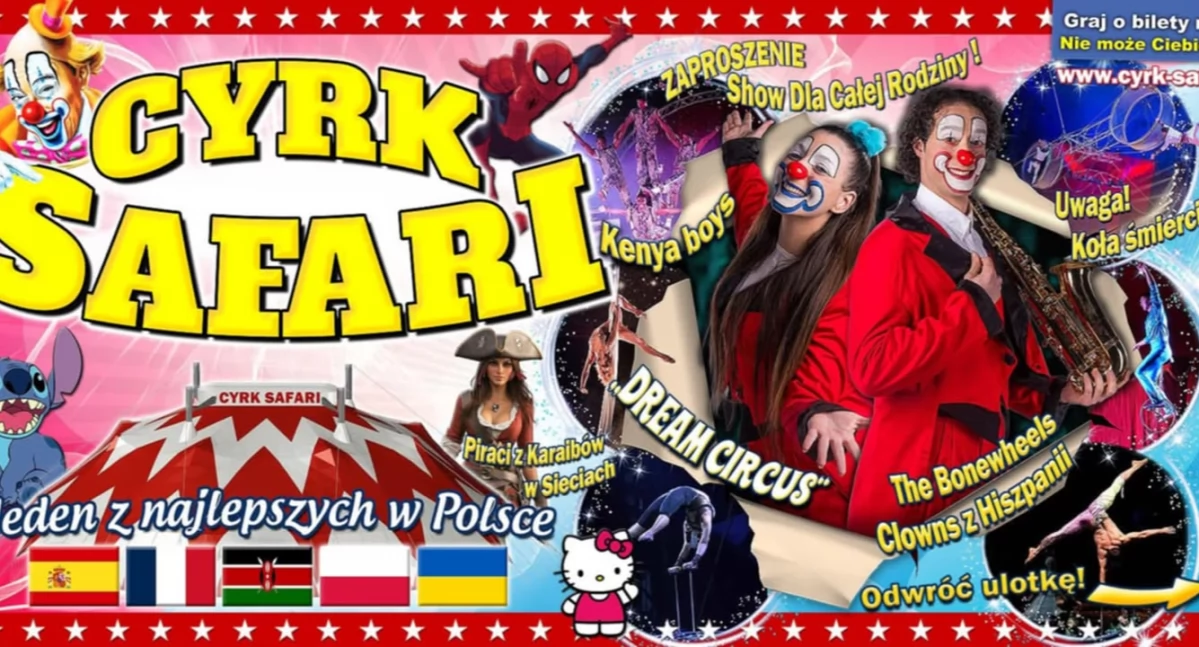 Największy ,,Dream Circus zawita do Siechnic i Wrocławia !