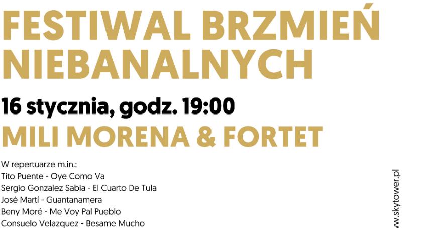 Kubańskie rytmy w Sky Tower, czyli noworoczny koncert Mili Morena & Fortet