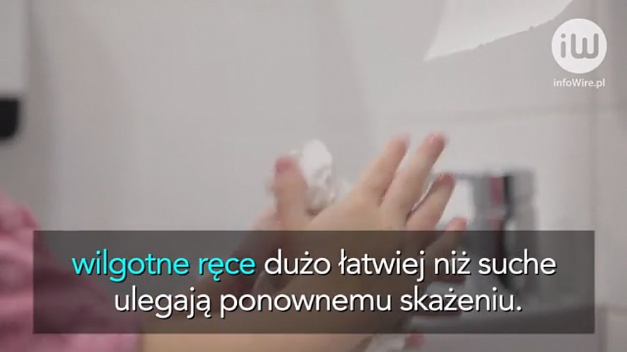 Tylko 25% Polaków myje prawidłowo ręce po wyjściu z toalety