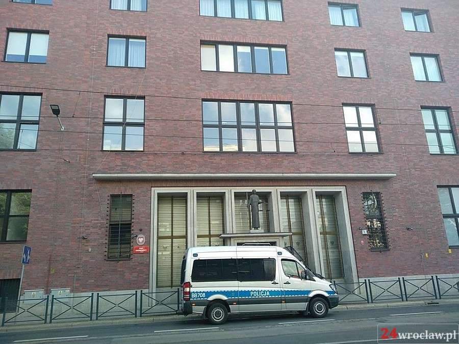 Ewakuacja Sądu we Wrocławiu