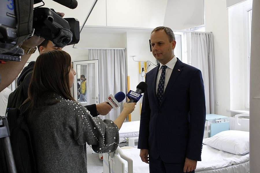 Otwarcie zmodernizowanego Pododdziału Intensywnego Nadzoru Pulmonologicznego we Wrocławiu