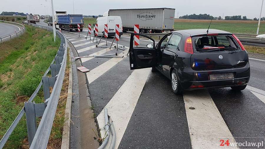 Nie trafiła w zjazd na AOW