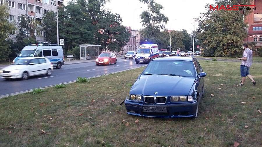 Wypadek na ul. Wiśniowej