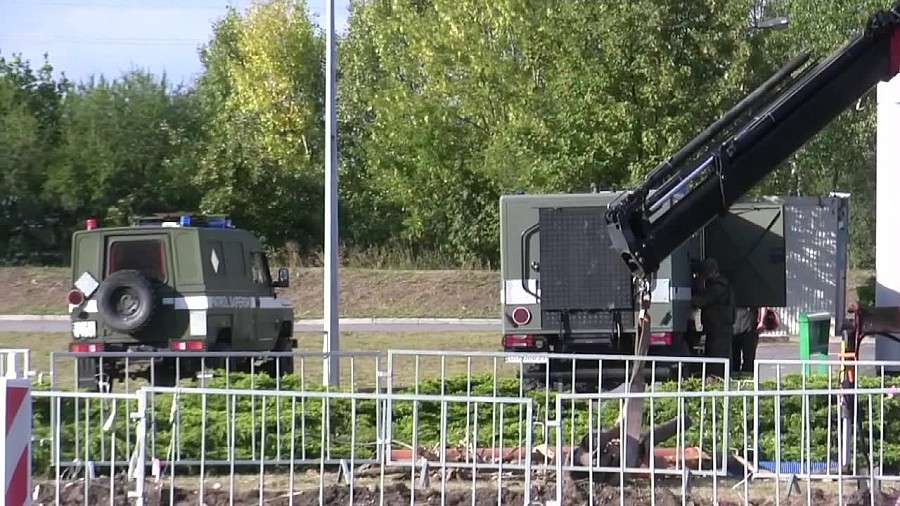 Lufa z pociskiem odnaleziona podczas prac ziemnych w Opolu