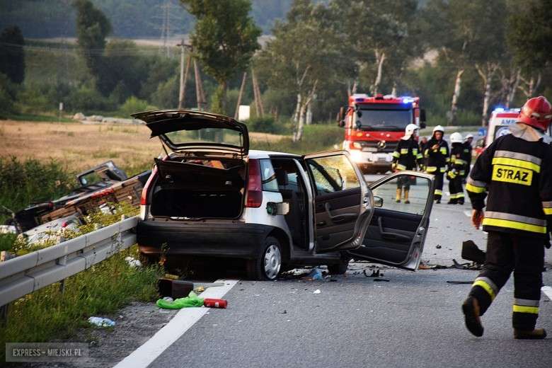 Śmiertelny wypadek na krajowej ósemce 