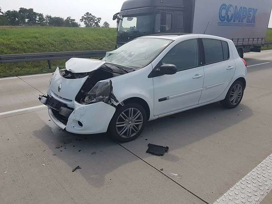 Wypadek na A4 pod Wrocławiem