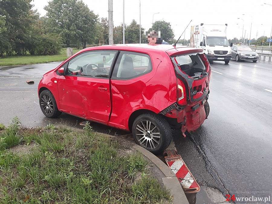 Kolejne zderzenie w Alei Sobieskiego