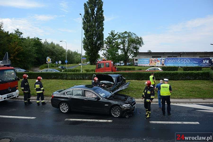 Wypadek na Strzegomskiej