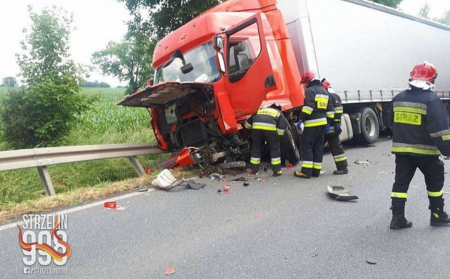 Wypadek na trasie Strzelin-Wrocław