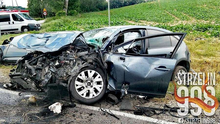 Tragiczny wypadek na trasie Strzelin - Ziębice