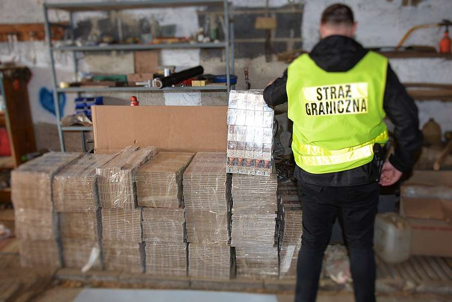 Likwidacja nielegalnych magazynów oraz krajalni tytoniu