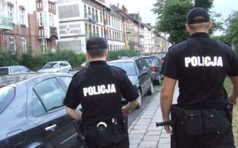 Policjanci z uwolnili psa zamkniętego w samochodzie