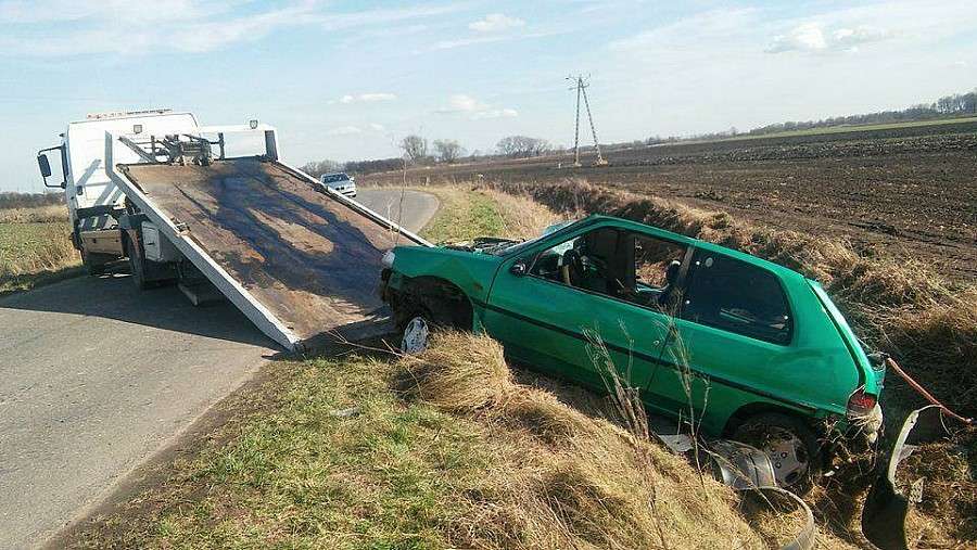 Śmiertelny wypadek pod Strzelinem