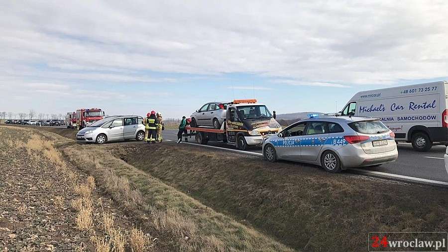Kolejne zderzenie na krajowej 