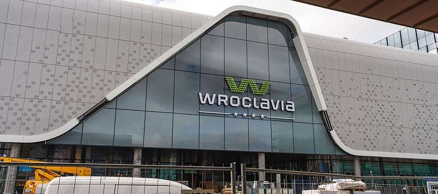 Ewakuacja w galerii Wroclavia