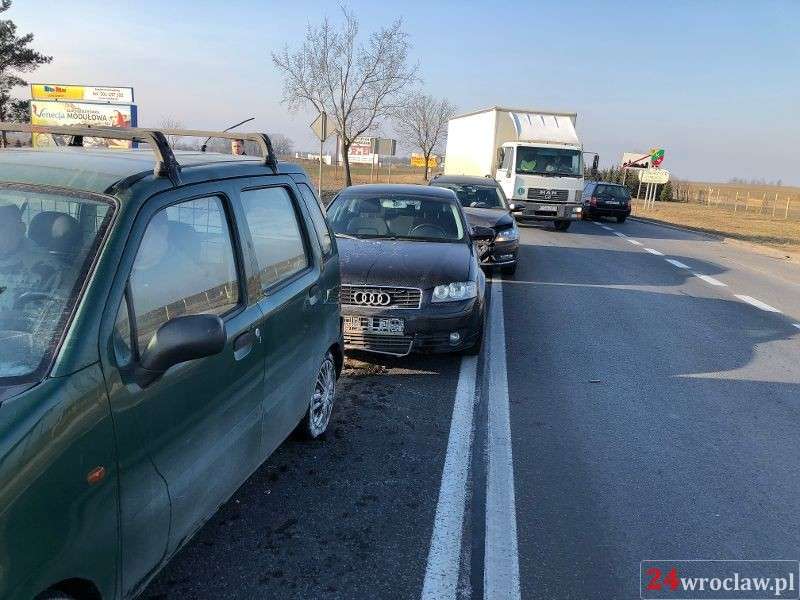 Wypadek pod Wrocławiem