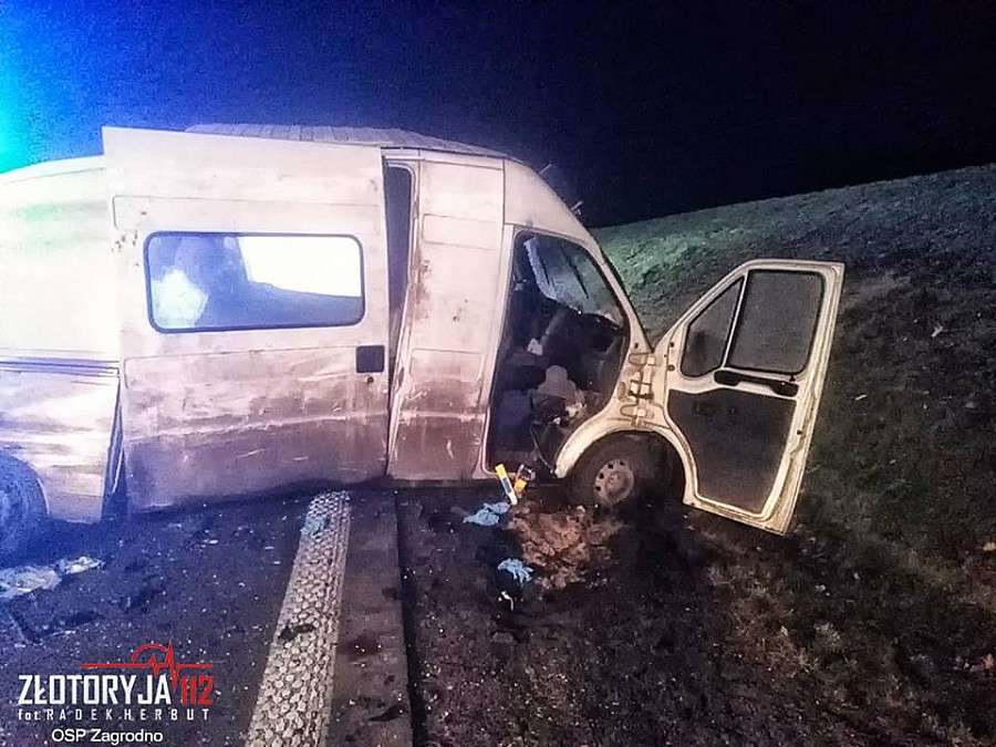 Wieczorny wypadek na A4