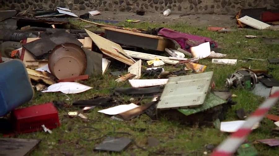 Pożar bloku we Wrocławiu. Zginęła jedna osoba, dwie ranne