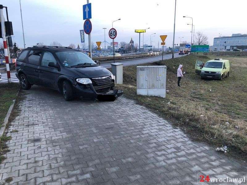 Wypadek na Bielanach Wrocławskich
