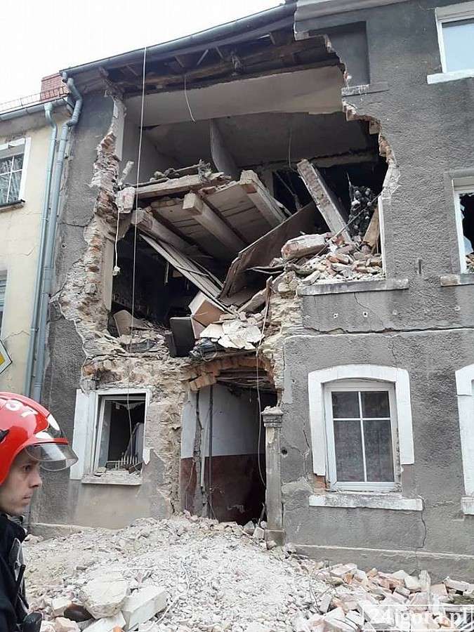 Wybuch gazu w Mirsku. Zawaliła się część budynku