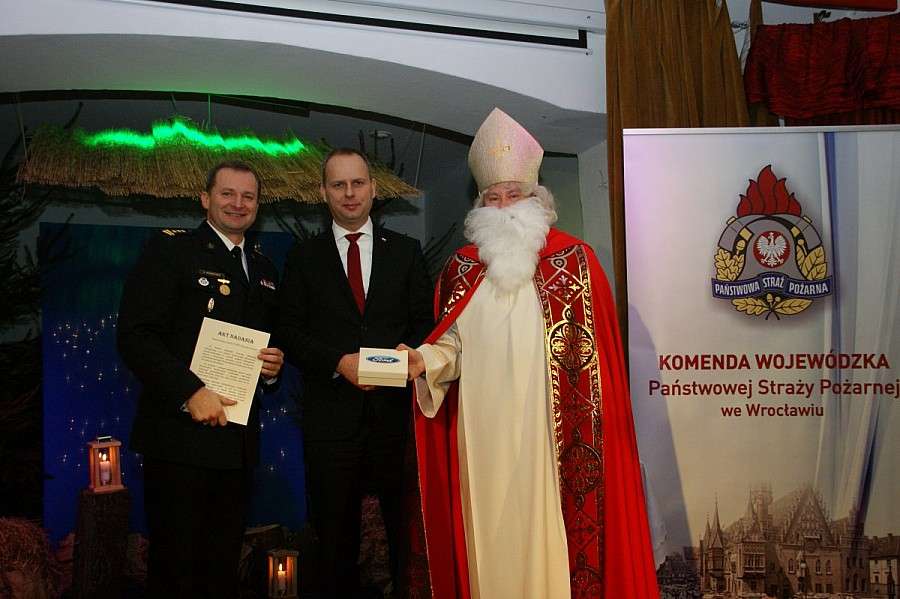 Spotkanie opłatkowe dolnośląskich strażaków