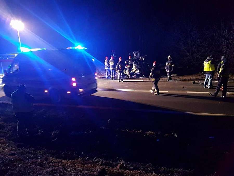 Tragiczny wypadek na krajowej ósemce