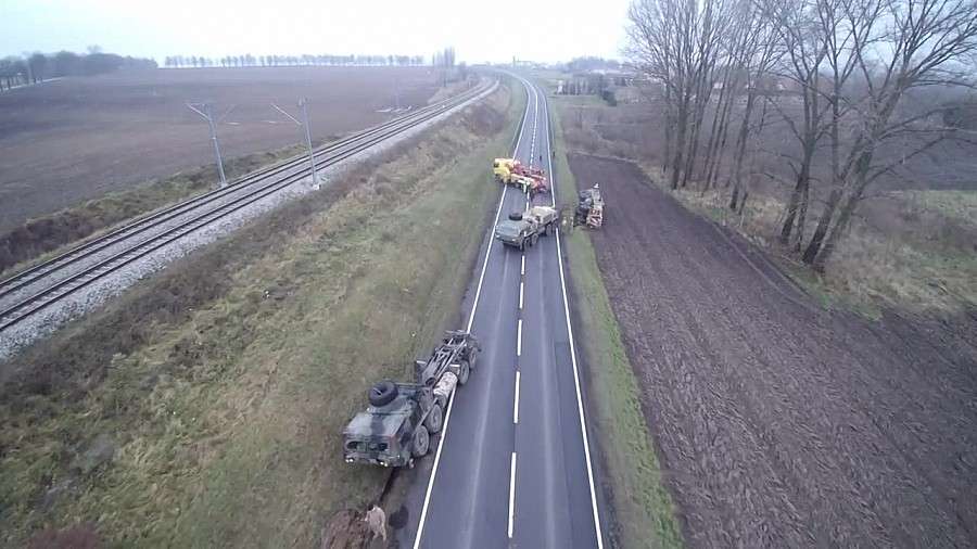 Amerykańska armia przegrała z polskimi drogami. 