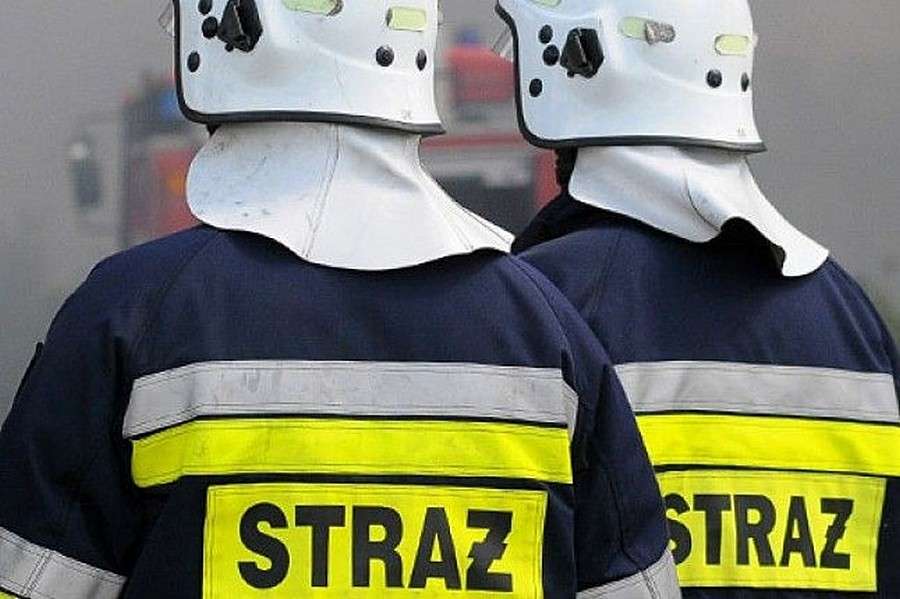 STRAŻAK ZMARŁ PODCZAS AKCJI