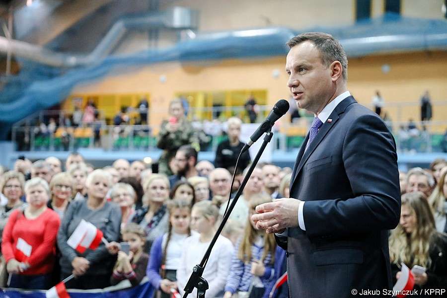 Prezydent Andrzej Duda w Złotoryi 