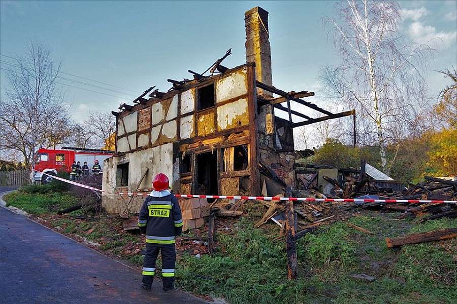 Tragiczny pożar w Rokitnicy
