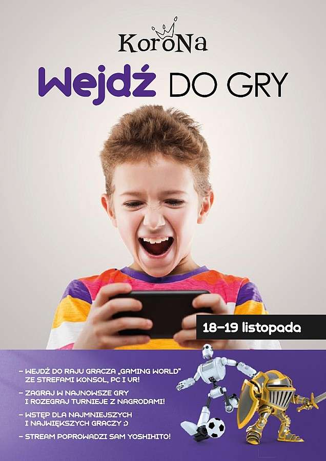 Gaming World w Centrum Korona