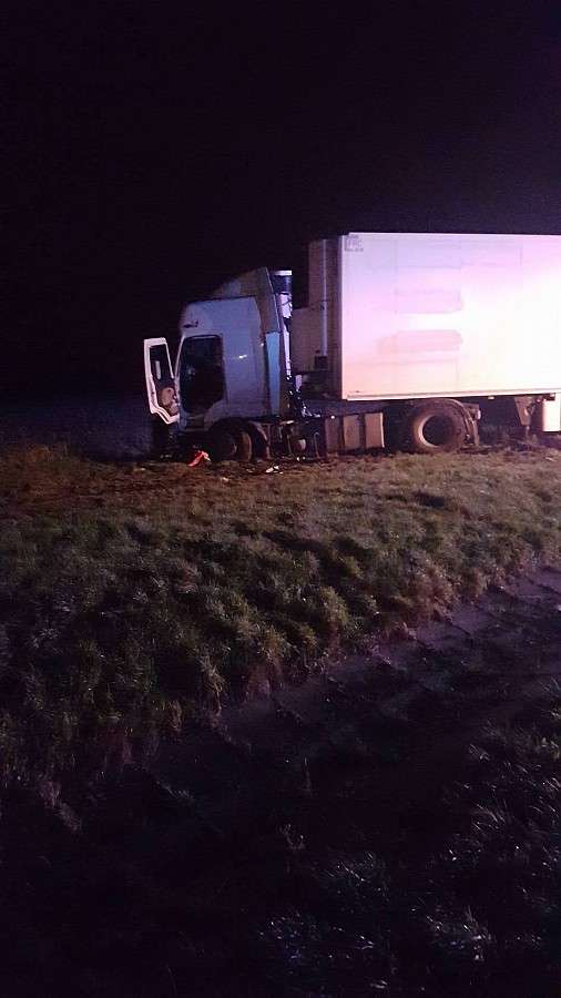 TIR wypadł z drogi na autostradzie A4!