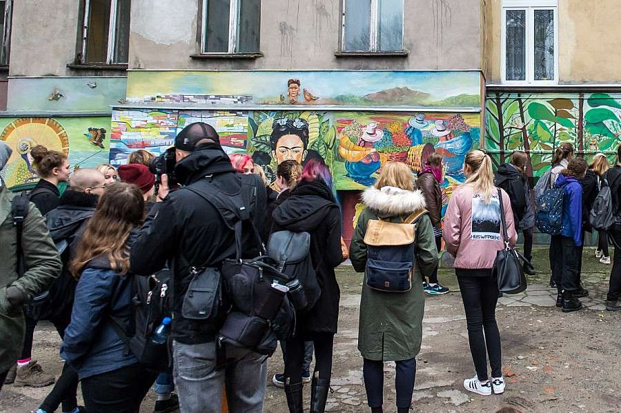 Nowy mural i czwarte urodziny OKAP-u