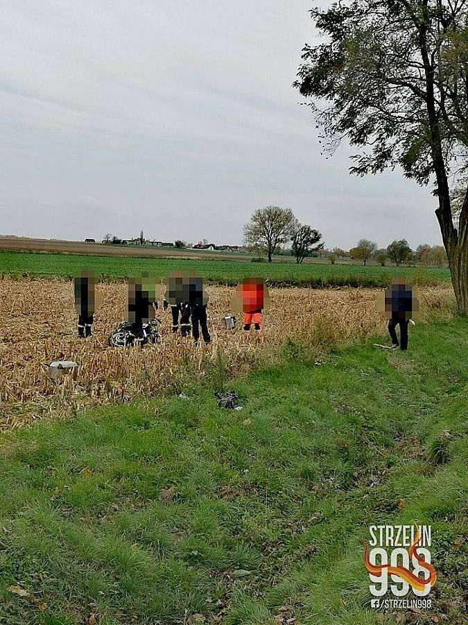 Wypadek na trasie Strzelin-Oława