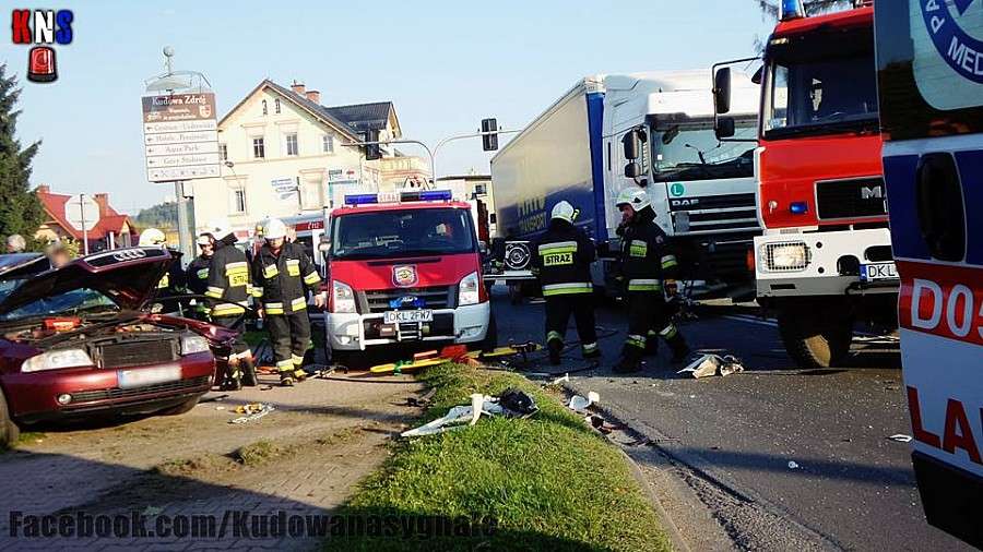 Tragiczny wypadek na DK8