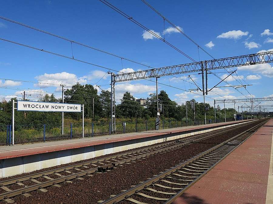 Pożar na stacji kolejowej Nowy Dwór