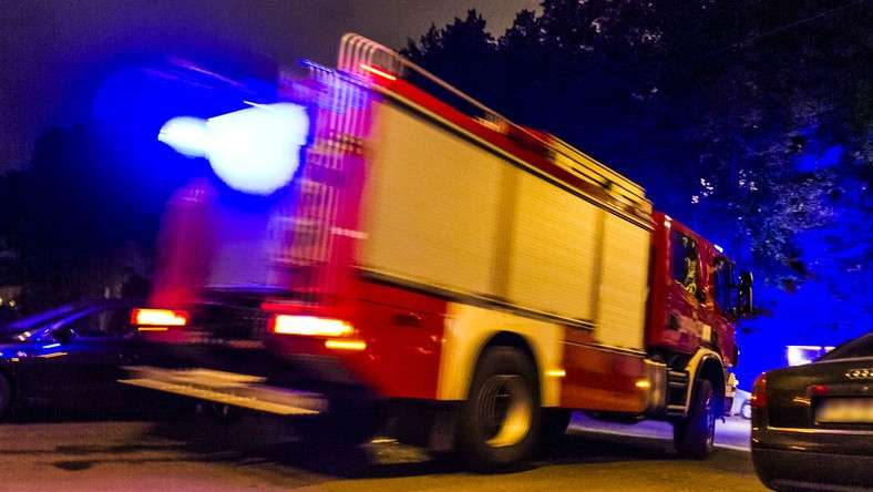 Dwaj bezdomni spłonęli żywcem w pożarze śmietnika przy ulicy Ładnej
