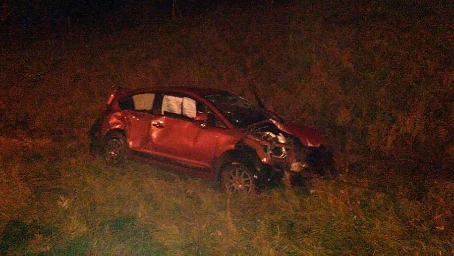 Zderzenie dwóch aut na A4