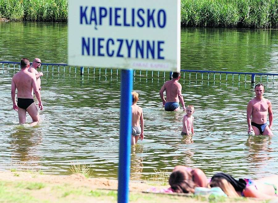 Na kąpielisku przy Królewieckiej znów stwierdzono sinice