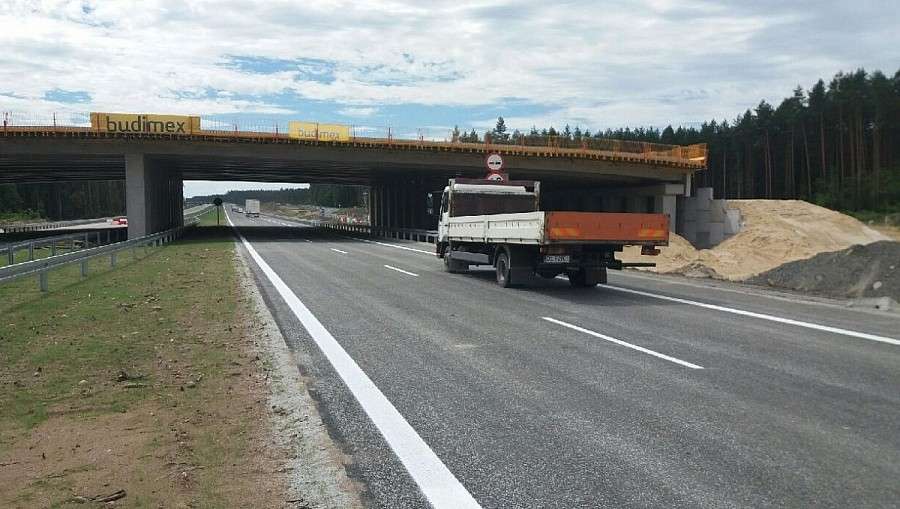 Fragment nowej jezdni S3 oddany do ruchu