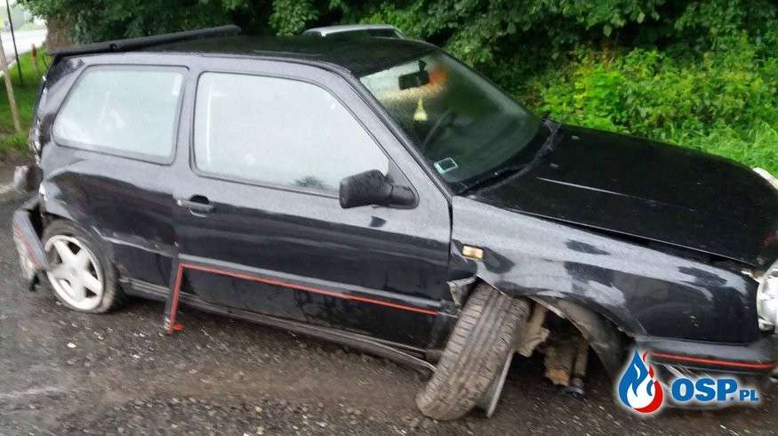 Wypadek na DK8.