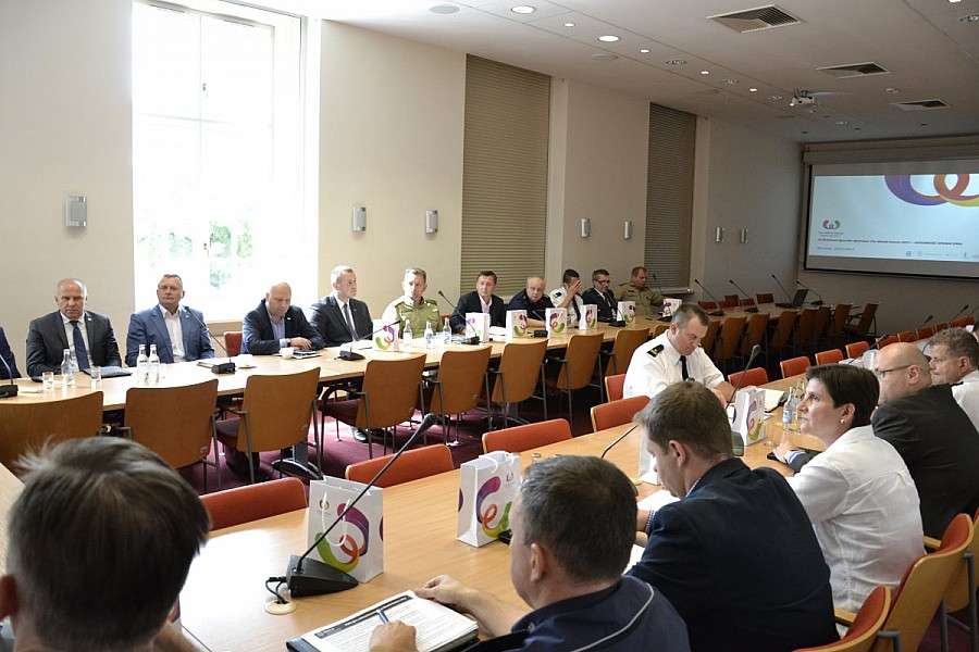 Posiedzenie grupy roboczej ds. bezpieczeństwa Światowych Igrzysk Sportowych 2017